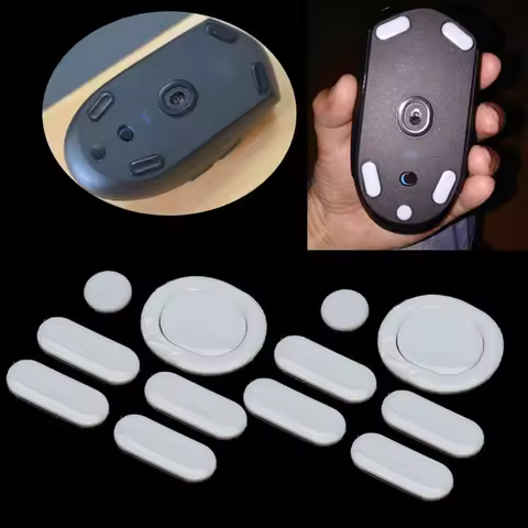 1Set Mouse Feet Mouse Skates For G304 G305 Mouse White Mouse Glides Curve Edge