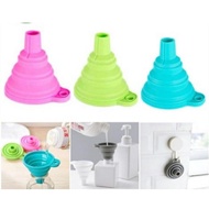 FOLDING FUNNEL - MULTIPURPOSE FOLDING FUNNEL - KITCHEN FUNNEL - SILICONE FUNNEL - REFILL FUNNEL