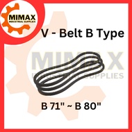 B71 B72 B73 B74 B75 B76 B77 B78 B79 B80 V-Belt (Standard V-Belt Fan Belt)