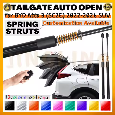 Qty(2) Trunk Struts with Spring for BYD Atto 3 (SC2E) 2022-2026 SUV Rear Tailgate Boot Lift Supports