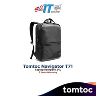 Tomtoc T71 Navigator Laptop Backpack 24L Office Bag Men Bagpack MacBook Bag