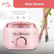 G2G I Pro Wax 200 Professional Wax Heater Warmer Wax Beans Hair Removal Pink 110 Voltage