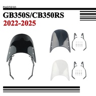 PSLER For Honda GB350S CB350RS Windshield Visor Windscreen Wind Shield Screen Fairing Cover 2022-202