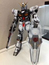 MG RX-93 Nu v Gundam Ver Ka 合金骨架 MAX陰影電鍍暗鋼上色噴塗 模型上色完成品 非RG HG