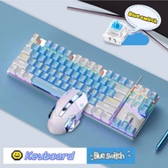Keyboard Gaming Blue switch 87 Key Mechanical