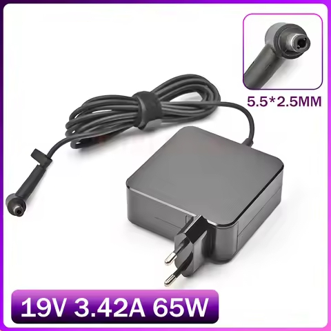 Laptop Adapter 19V 3.42A 65W 5.5*2.5mm AC Power Charger For Asus X550C A450C Y481C Notebook ADP-65DW