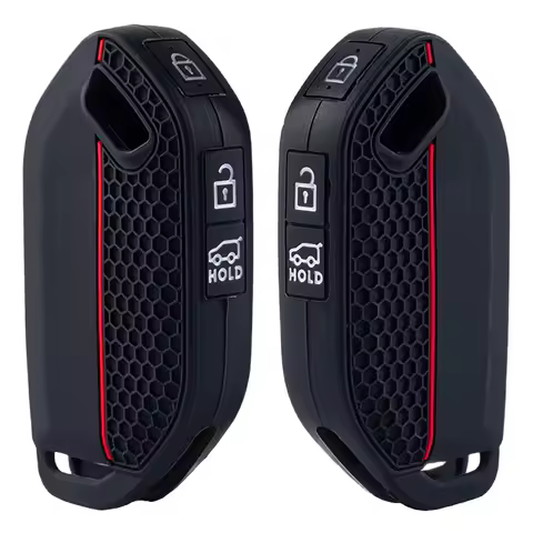 3 Buttons Silicone Auto Shell Fob For Kia Ev9 K3 K5 Carnival Picanto GT Line Sorento MQ4 KA4 Car Key
