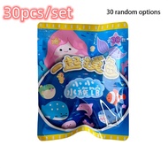 VIVOLILV 1/10/30pcs Cartoon Refrigerator Stickers Small Aquarium Marine Animals Plush Refrigerator S