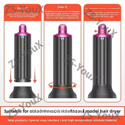 1Pcs Wave Curling Wand Hair Dryer Accessories for Hair Dryer H501 H501SE