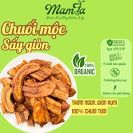 Mamfa Moc Dried Bananas are Crispy, Fragrant, Original, Sugar-Free, Suitable for Diet, Eatclean, Hea