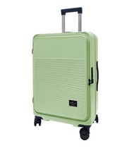 hallmark 前開式 前揭式 綠色行李箱 20寸