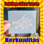 Cool dragon sticker cutting sticker
