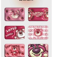 Mvp3031 Pink Bear 3D Absorbent Mat. Pink Strawberry 3D Anti-Slip Mat