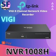 TP-Link NVH1008H VIGI 8 Channel Network Video Recorder |  8-ch@2MP(25fps) | 4-ch@4MP(25fps) | 80 Mbp