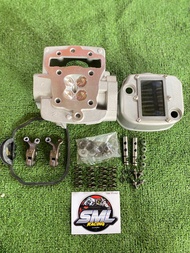 ฝาสูบ4วาล์ว W-110iปี2009-2020 รองรับลูก53-59 พร้อม ฝาครอบวาวแต่งใส และอะไหล่ในฝา ใช้ร่วมกับแคม2วาล์