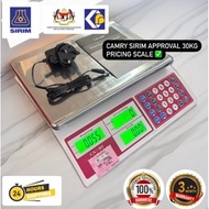 < SIRIM APPROVAL > 25kg /30kg /40kg Timbang Digital Pricing Scale / Electronic Digital Price Computi