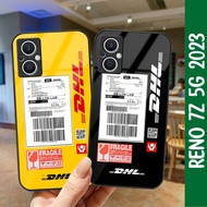 Oppo Reno 7Z 5G 2023 Glass Softcase Latest Mobile Phone Case [MG05]