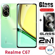 KK Realme C67 2023 Film 2 in 1 Screen Protector For Realme C67 C 67 67C RealmeC67 C67Realme 4G 5G 20