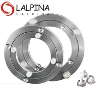 LALPINA Aluminum Table Turntable, Smooth Quiet Rotating Bearing Base, Lightweight Effortless Access 