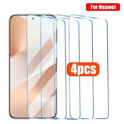 4PCS Screen Protector For Huawei P Smart Z 2019 Mate 20 Lite Y6 Y7 2019 Tempered Glass For Huawei P2