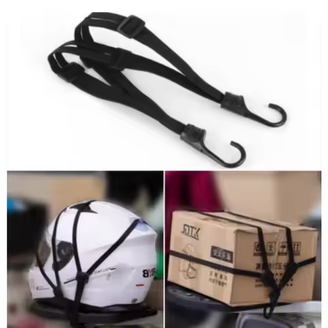 Bicycle Luggage Carrier Elastic Rope Motorcycle Helmet Rope Luggage Elastic Rope Outdoor Cycling Bic