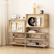 『Free Shipping』Ins Bauhaus Japanese style storage rack on door storage cabinet magazine cabinet floo