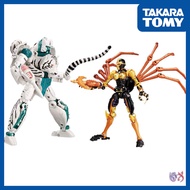 Transformers Beast Wars BWVS-04 Vindictive Confrontation Tigatron & Blackarachnia Set – Original Jap