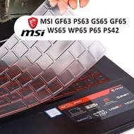 Keyboard Protector for MSI GS65 GF63 GF65 P65 PS42 PS63