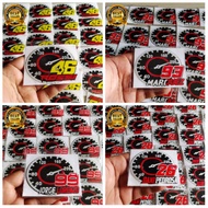 ROSSI MARQUEZ LORENZO DANI PEDROSA cutting sticker 46 93 99 26 RPM BEST QUALITY TER