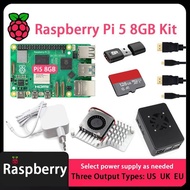 Raspberry Pi 5 8GB Board and Pi5 8GB Kit ,bcm2712 , 128GB Card, radiator, Power Supply,Pi5 8GB Board