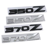 3d Metal 350Z Logo 370Z Letters Badge Car Trunk Door Side Sticker Decal 350Z Emblem 370Z Sticker Acc