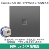 CB certification LEJIA Gray Wall Key Switch Panel 13amp Universal 3/6 Pin Plug Socket with USB Suiz