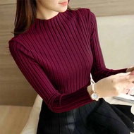 Hopylovy - Women's Thick Knit Sweater Top Turtleneck Body Fit Turtle Azriel