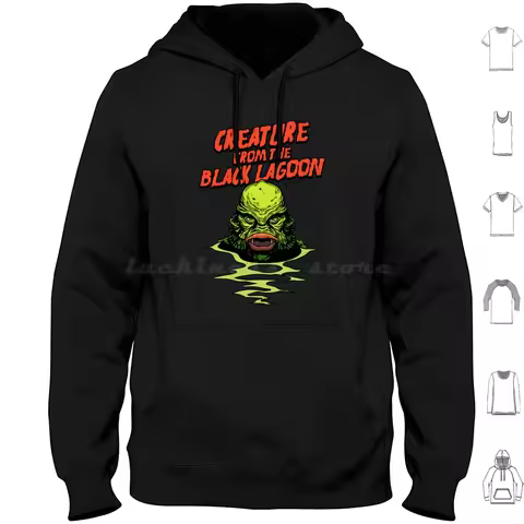 Creature From The Black Lagoon Hoodies Long Sleeve Creature From The Black Lagoon Black Lagoon The S