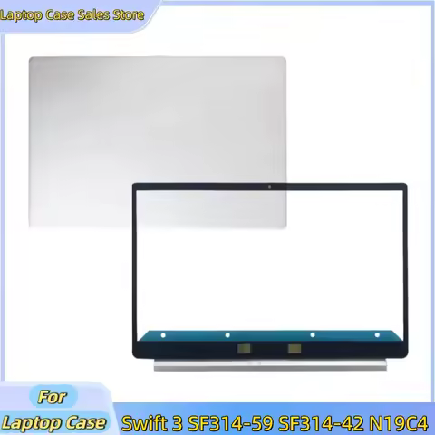 New Laptop for Acer Swift 3 SF314-59 SF314-42 N19C4 Rear Lid LCD Back Cover Top Case A Shell/LCD Fro