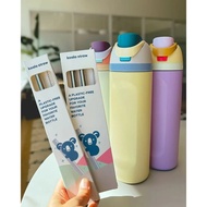 Koala Straw for Owala FreeSip 24oz/32oz Koala Metal Straw Owala