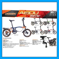 CROSSMAC AEIOU TRIFOLD FOLDING BIKE CAMP PIKES PAIKESI 3SIXTY