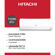 HITACHI เครื่องปรับอากาศ 3 Star Inverter Series EGAT 5 ★★★ รุ่น RAC/RAK-VH13PCAST Air 12200 BTU