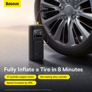 【Local Stock】Baseus Mini Smart Digital Car Air Compressor 12V 150PSI Portable Car Tire Inflator Pump