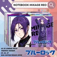 MIKAGE REO BLUE LOCK NOTEBOOK MIKAGE REO BLUE LOCK NOTEBOOK MIKAGE REO BLUE LOCK NOTEBOOK/ MIKAGE RE