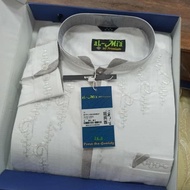 Baju koko alMia Super Premium lengan panjang (al mia Premium) - Putih,
