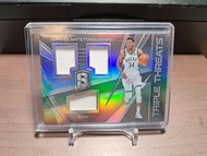 限時快閃價 Payme or FPS或支付寶 $1000 免費包平郵或順豐寄付  Panini Spectra 2017/18 Giannis ANTETOKOUNMPO SP #20/99 BUCKS Milwaukee Bucks NBA 字母哥閃咭球衣卡