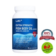 LAC Extra Strength Fish Body Oil 1000mg