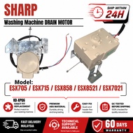 ESX705 / ESX715 / ESX858 / ESX8521 / ESX7021 SHARP Washing Machine Drain Motor