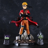 Hey Anime-Naruto Anime Figures Hagoromo Ōtsutsuki Naruto Uzumaki withcolour box