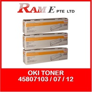 OKI 45807103 45807107 45807112 Black Toner (For OKI B412/B432/MB472/MB492)