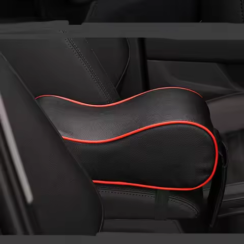 Artificial leather car armrest / cushion for Fiat Punto 500 Palio Argo grande panda Lifan X60 Cebriu