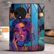 G789 Softcase Glass Case Oppo A6 PRO A6X A5 PRO A3 PRO A60 A18 A38 A58 A78 A98 A16 A17 A52 A92 A53 A