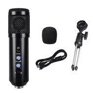 USB Computer Condenser Microphone Voice Game for Laptop Desktop PC