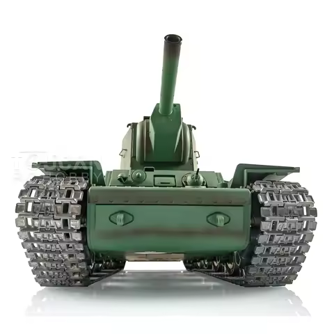 Henglong 7.0 RTR 1/16 RC Tank Soviet KV-2 3949 Customized Metal Tracks Remote Control Model for Mili
